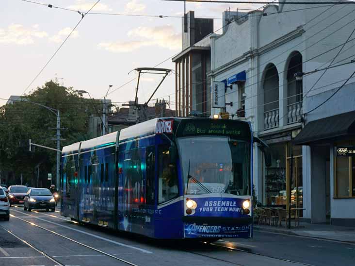 Yarra Trams Combino 3506 Avengers